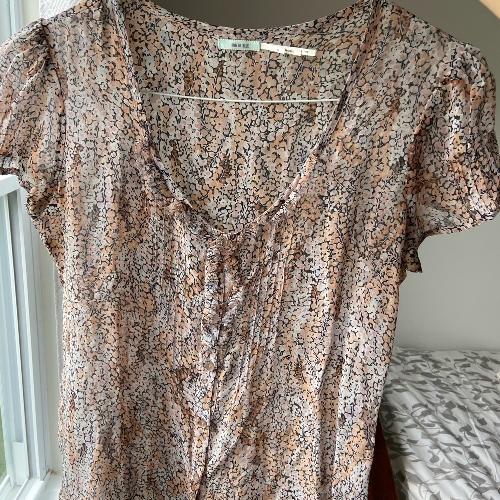 Kimchi Blue sheer top
